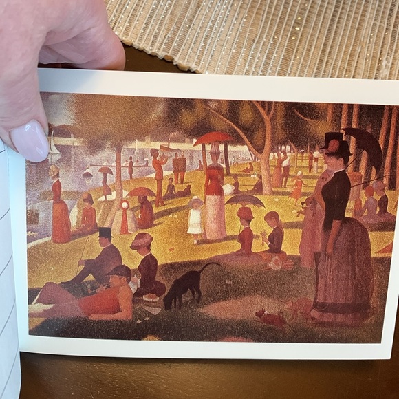 Post card books Impressionists and Renaissance Artists, vintage 1988 - Picture 7 of 10